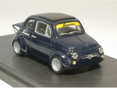 Fiat 500 Giannini 590 GT assetto corsa 1969 blu scuro - Standard Built 1:43